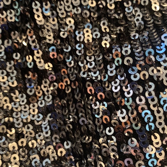 Cable and Gauge jacket open sequin blazer - Picture 9 of 11